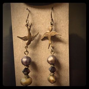 Boho Bird Earrings ✨